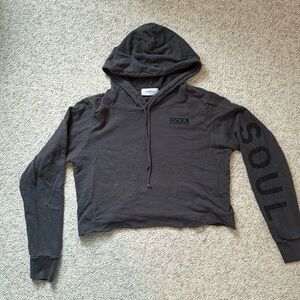 Raw Hem Soulcycle Hoodie
